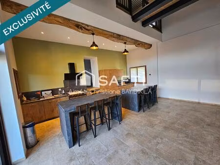 à vendre maison type t5 164 m². bévenais 38690