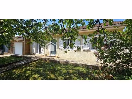 plain pied 94m² sur 603m² de terrain avec garage