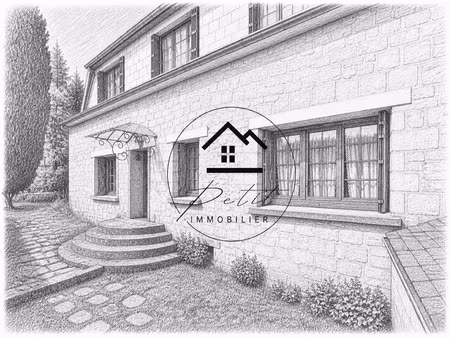 maison familiale 4 chambres + bureau jardin et garages