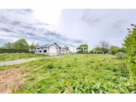 grand terrain constructible de 2400m² en campagne