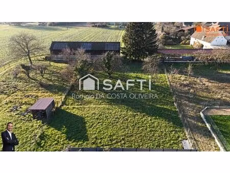 superbe terrain constructible de 10 93 ares  libre de constructeur et hors lotissement !