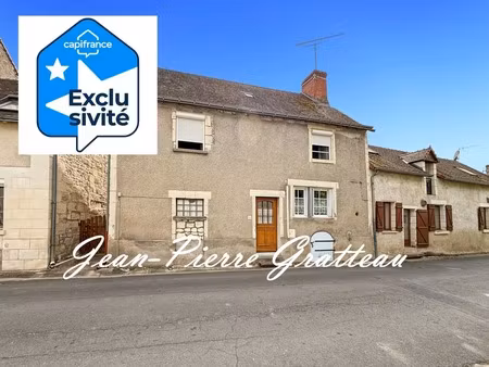 dept de la vienne (86) maison à vendre 4 pièces + terrain à lesigny sur creuse (86)