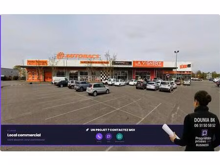 emplacement premium zone commerciale n°1 st maximin / creil