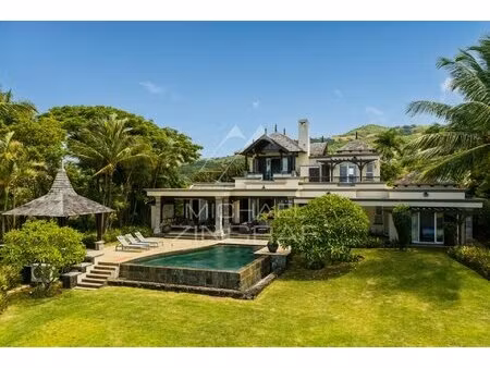île maurice – villa avec vues sur la nature et l’océan – bel ombre - mzimc1132