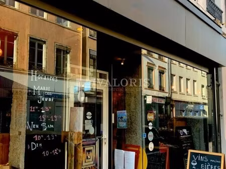 achat local commercial 60m² lyon 5ème