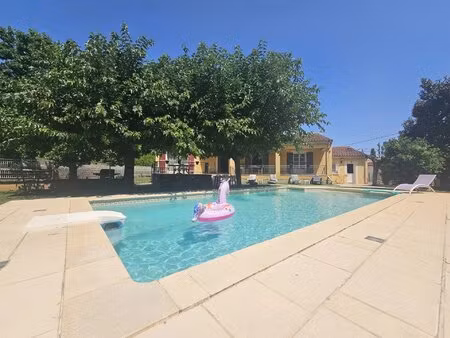 viviers - belle villa de plain pieds avec piscine