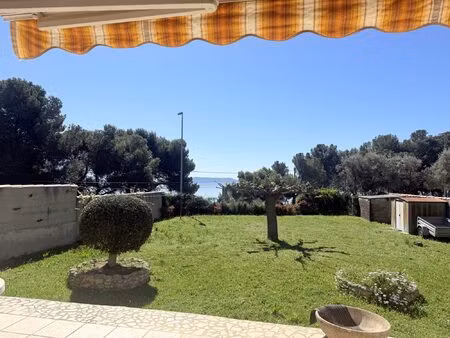 maison de plain-pied rare à la vente – vue étang de berre