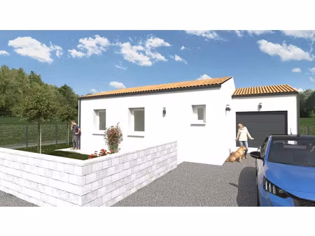 vente maison neuve 60 m² à fontcouverte (17100)  171 955 €
