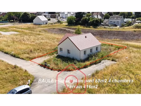 vente maison 5 pièces 88 m² baule (45130)