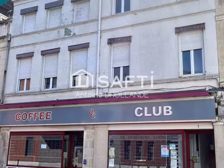 vente immeuble 196 m² saint-quentin (02100)