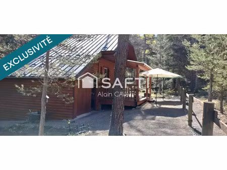 vente chalet 5 pièces 56 m² à seyne les alpes (04140)  210 000 €