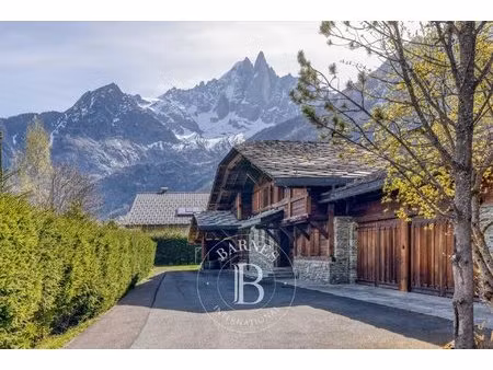 barnes chamonix - chamonix - les praz - double chalet 11 chambres - magnifique vue...