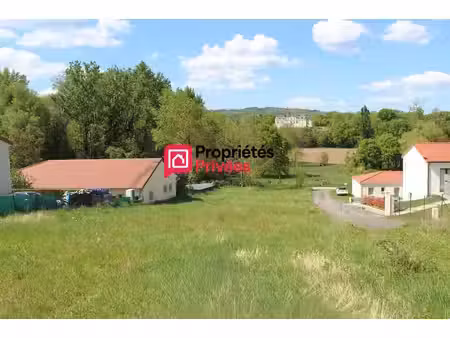 yssac-la-tourette ? belle parcelle de 1 296 m² avec vue panoramique