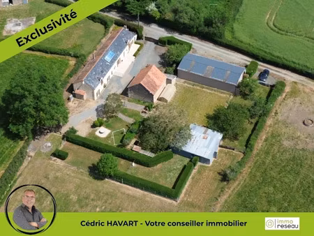 vente maison 7 pièces 251 m² à saint-chartier (36400)  328 000 €
