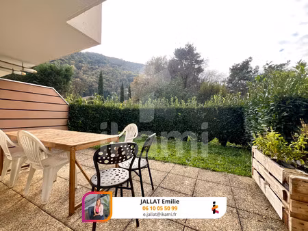 appartement meublé en rez de jardin sur la commune de domene