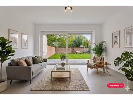nieuw appartement te koop in vlamertinge met leuke tuin!