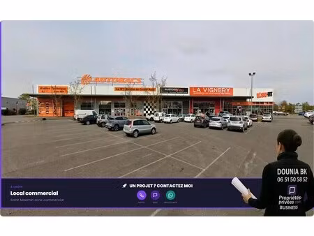 location commerce saint maximin 60740 1700m²