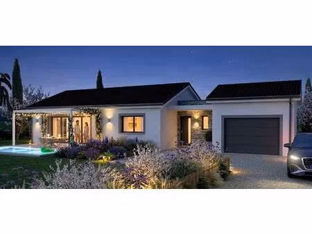 terrain avec maison neuve à vendre
