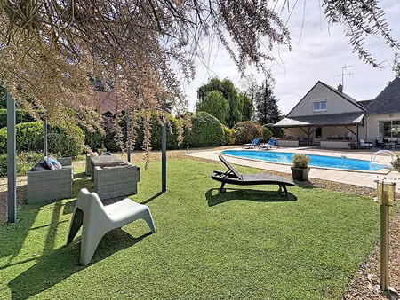 maison angers 15 min  7 pièces 182 m²  garage  piscine  jardin calme!