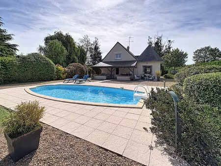 maison briollay 7 pièces 182 m²  garage  piscine  jardin calme!