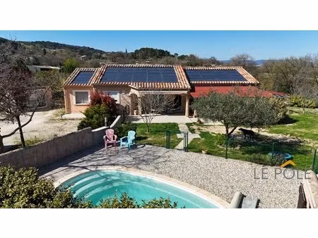 saint marcel d'ardeche villa de plain pied 154 m² - 3 chambres + studio