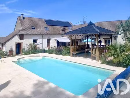 vente maison piscine à genouilly (18310) : à vendre piscine / 172m² genouilly