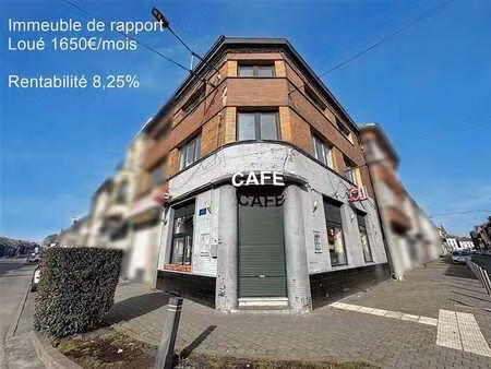 immeuble de rapport à vendre à châtelineau