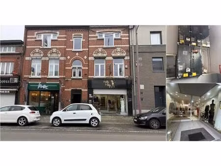 immeuble de rapport à vendre à chaussée de lodelinsart 129 131 gilly (vbe16548)