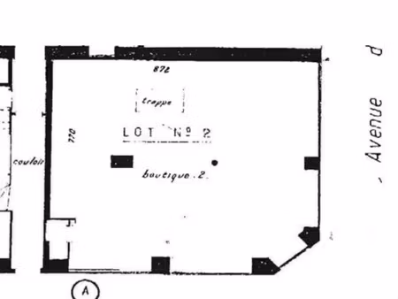 location boutique