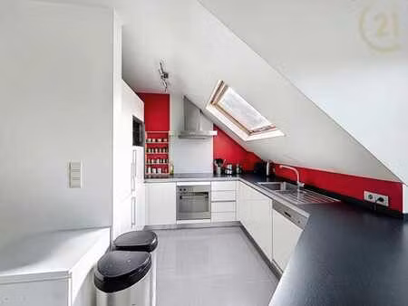 duplex lumineux 3 chambres dans quartier prisé sans charges