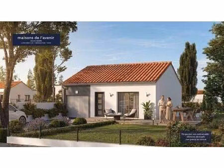 terrain avec maison neuve à vendre