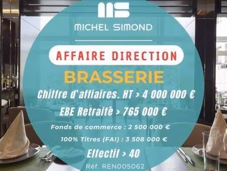 restaurant à vendre