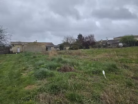terrain à bâtir de 500 m² à cerons (33)
