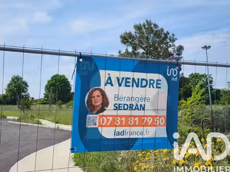 vente terrain à bâtir 452 m²