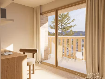 vente appartement 1 pièce 27.38 m² à les gets (74260)  253 158 €
