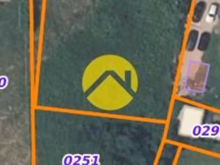 beau terrain à bâtir de 2845 m²