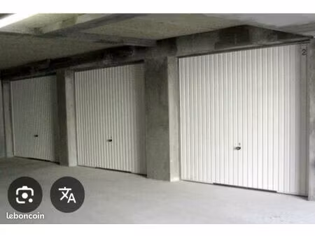à louer garage résidence sécurisée