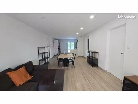 t3 meublé 68 m² avec 150 m² de jardin + parking – résidence calme marseille 11