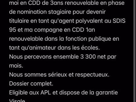 couple recherche appartement t2