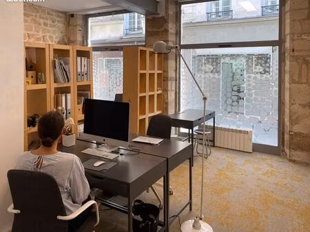 loue poste de travail dans bureau partagé