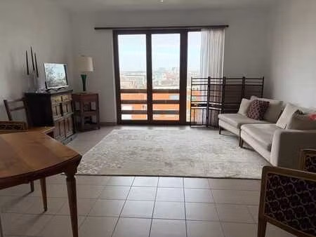 appartement 1 ch. avec vue panoramique sur bruxelles