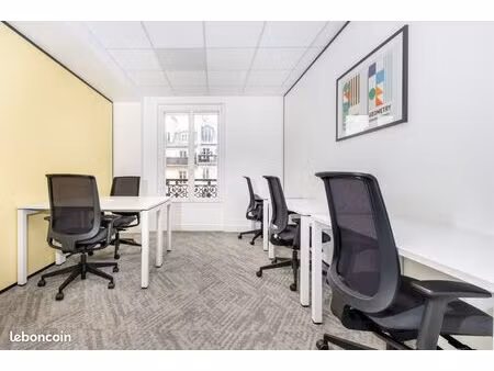 bureau privé à louer pour 5 personnes à paris  2 rue jean lantier