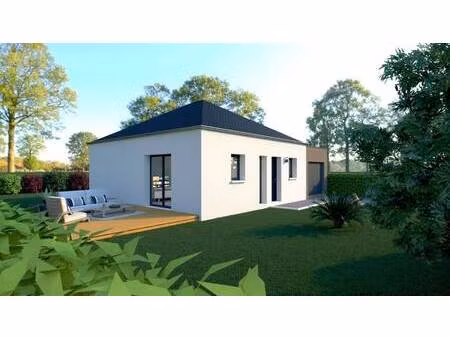 terrain avec maison neuve à vendre
