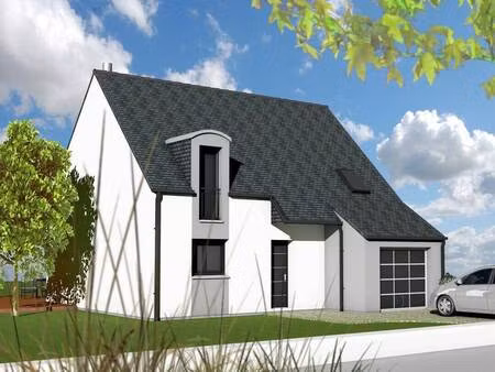 terrain avec maison neuve à vendre