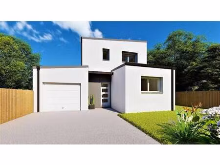 terrain avec maison neuve à vendre