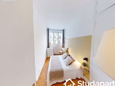 chambre 1 pièce 11 m²