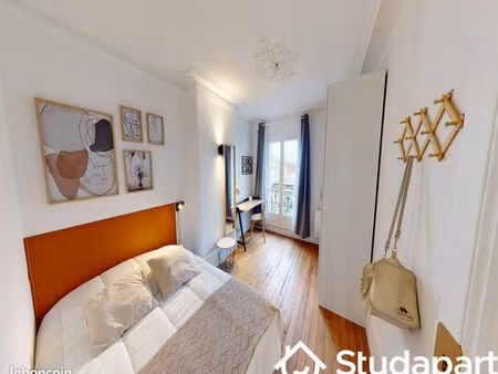 chambre 1 pièce 12 m²