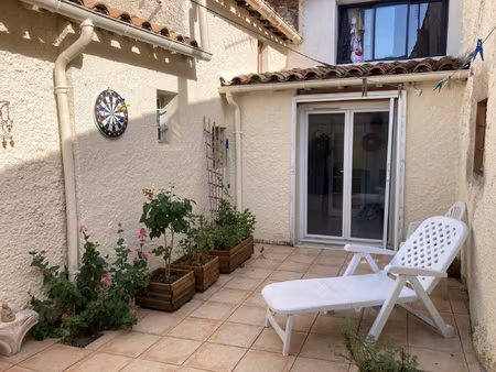 sud limoux  maison de village 2 chambres  parfait état  cuis