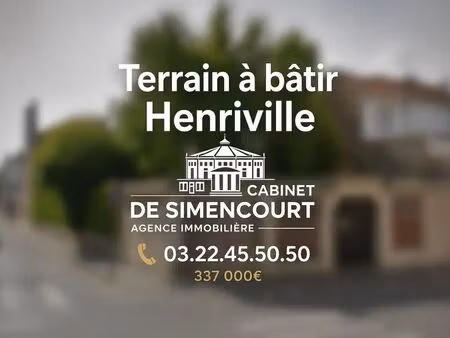 vente terrain amiens 80000 403m²