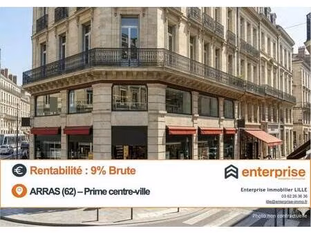 vente commerce arras 62000 400m²